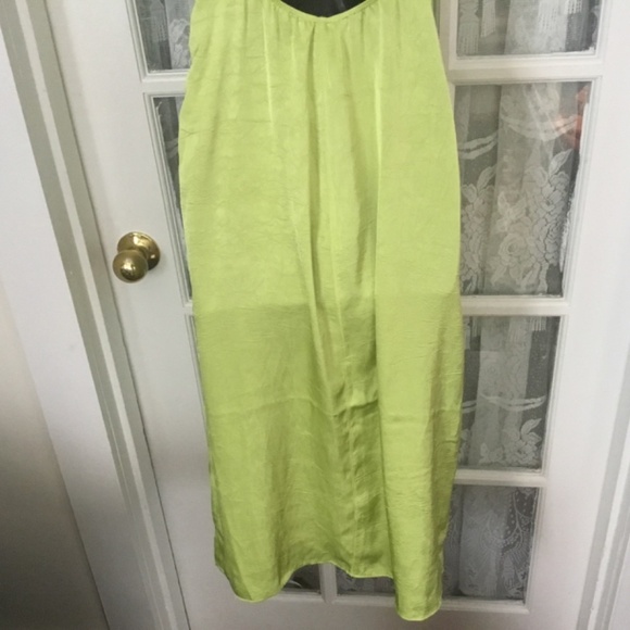 HM lime  green maxi, backless dress size small - Picture 4 of 7